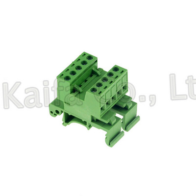 1 set 2-12pin razmak 5,08 mm Vijčani utični terminalni blokovi konektor Montaža na DIN šinu umjesto 2EDG-UKR-5,08 mm šinski terminalni blok