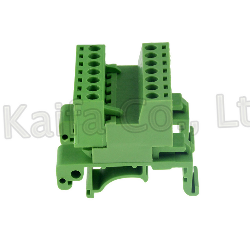 1 set 2-12pin razmak 5,08 mm Vijčani utični terminalni blokovi konektor Montaža na DIN šinu umjesto 2EDG-UKR-5,08 mm šinski terminalni blok