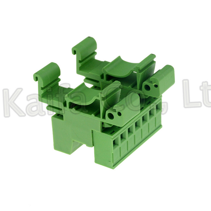 1 set 2-12pin razmak 5,08 mm Vijčani utični terminalni blokovi konektor Montaža na DIN šinu umjesto 2EDG-UKR-5,08 mm šinski terminalni blok