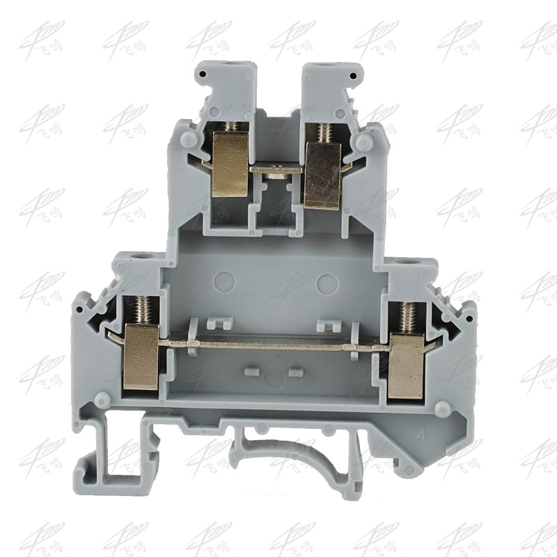 50 gab UKK5 vadu spaiļu bloks DIN sliedes universālās klases spaiļu savienojuma divstāvu Phoenix