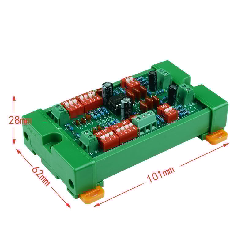 Stereo fono RIAA ploča modula pretpojačala, pretpojačalo ili HIFI pojačalo, terminalni blok