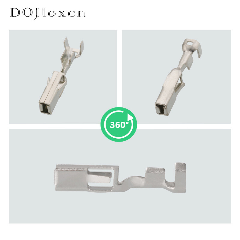 20/50/100/200 buc 2,8 mm terminal de cablare din alamă pentru VW Tyco AMP îmbinări pentru autovehicule terminale femele pini cablu de sertizare 4D0971992