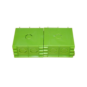 5 PCS 86x86x44mm стенна плоча Кутия за гнезда за стенен монтаж Вътрешна касета PVC Превключвател Монтажна кутия Разклонителна кутия