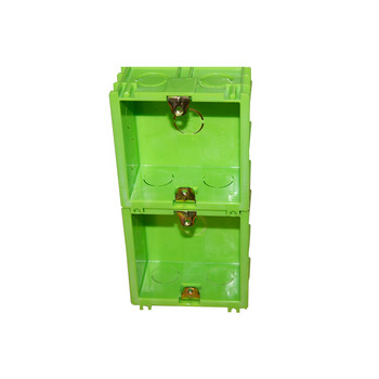 5 ΤΕΜ. 86x86x44mm Πλάκα τοίχου Κουτί τοποθέτησης στον τοίχο Εσωτερική κασέτα PVC Κουτί τοποθέτησης διακόπτη Κουτί διακλάδωσης