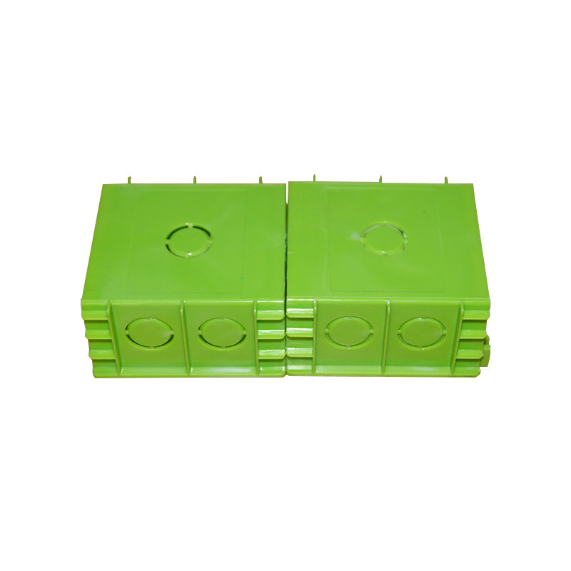 5 KOM 86x86x44mm Zidna ploča Kutija za utičnice na zid Unutarnja kazeta Kutija za ugradnju prekidača PVC Razvodna kutija