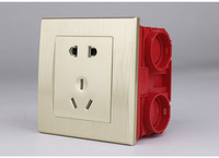 Montažna kutija Kazetna sklopka Utičnica Razvodna kutija Skrivena skrivena unutarnja montažna kutija Tip 86 Bijela Crvena Plava kutija