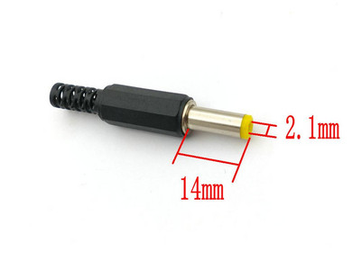 10 kom DC utičnica 14 mm 5,5 x 2,1 mm/2,5 mm konektor