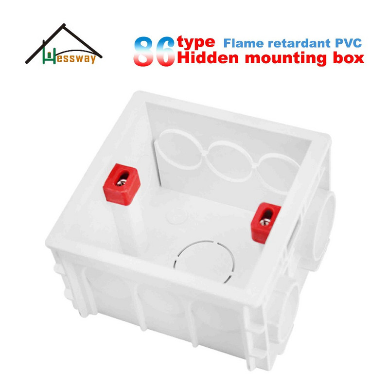 Univerzalna razvodna kutija otporna na plamen, podesiva koža za kutiju za ugradnju na zidnu ploču od 3x3 inča