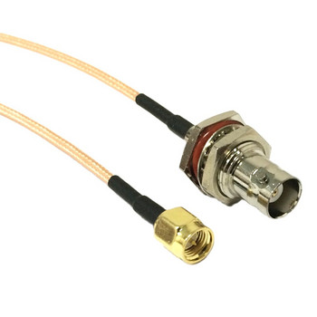 SMA Αρσενικό θηλυκό παξιμάδι σε BNC Plug Jack Pigtail Cabel Adapter RG316 15cm/30cm/50cm/100cm