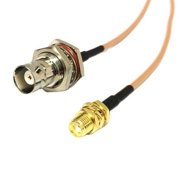 SMA Αρσενικό θηλυκό παξιμάδι σε BNC Plug Jack Pigtail Cabel Adapter RG316 15cm/30cm/50cm/100cm