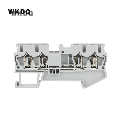 Žičani električni konektor ST2.5-QU 10 kom. Opružni kavez Terminal 4. kabelski utikač ST 2.5 QUATTRO 2.5 mm2 Din rail terminalni blok