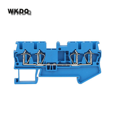 Žičani električni konektor ST2.5-QU 10 kom. Opružni kavez Terminal 4. kabelski utikač ST 2.5 QUATTRO 2.5 mm2 Din rail terminalni blok