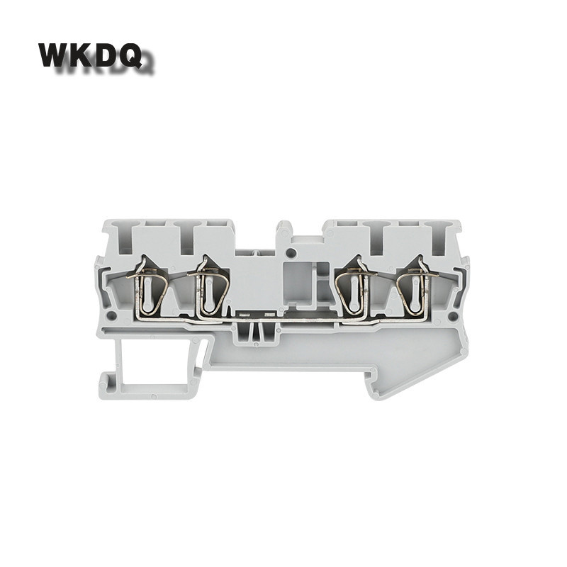 Žičani električni konektor ST2.5-QU 10 kom. Opružni kavez Terminal 4. kabelski utikač ST 2.5 QUATTRO 2.5 mm2 Din rail terminalni blok