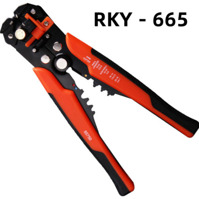 1400 gab. kastītē, izolēts vīrišķais vadu savienotājs, gofrēšanas terminālis + knaibles, elektriskās stieples gofrēšanas velmējums, gredzenveida dakšu komplekts, rokas instruments