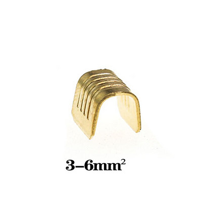 5 stila U tipa gofrēšanas poga 0,3–10 mm2 savienojuma elektrisko vadu spailes savienotāja kabeļa uzgaļi sertir