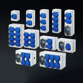 Vanjska utičnica za kišnicu Tri rupe 220V/ 10A kućna zidna višenamjenska vanjska utičnica Kutija za punjenje električnog automobila