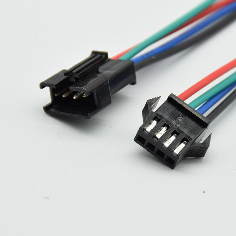 5 perechi/10 buc. Conectori LED JST, 2 pini, 3 pini, 4 pini, 15 cm lungime Conector masculin și feminin pentru bandă bandă LED 3528 5050 WS2811 WS2812