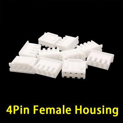 100 gab. JST XH2.54 Materiāls savienotājs Vadi Tapas galvenes korpuss 2/3/4/5 kontaktu spailes spraudnis Sieviešu ligzda Plastmasas apvalki