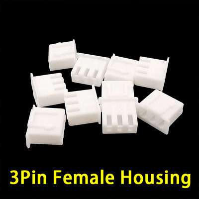 100 gab. JST XH2.54 Materiāls savienotājs Vadi Tapas galvenes korpuss 2/3/4/5 kontaktu spailes spraudnis Sieviešu ligzda Plastmasas apvalki