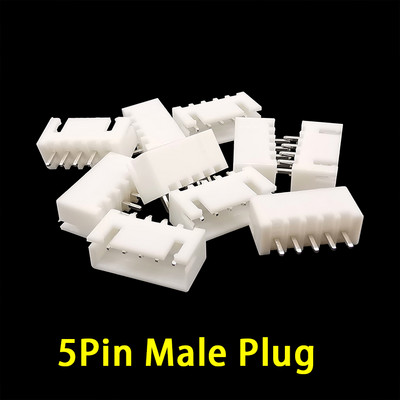 100 gab. JST XH2.54 Materiāls savienotājs Vadi Tapas galvenes korpuss 2/3/4/5 kontaktu spailes spraudnis Sieviešu ligzda Plastmasas apvalki