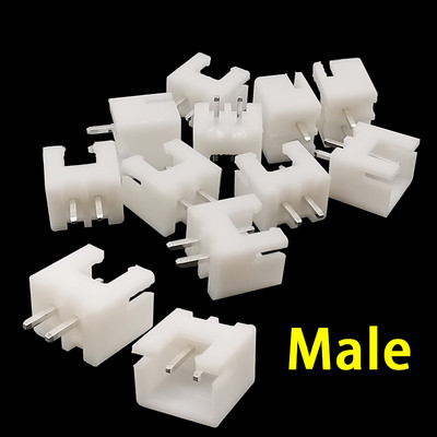 100 gab. JST XH2.54 Materiāls savienotājs Vadi Tapas galvenes korpuss 2/3/4/5 kontaktu spailes spraudnis Sieviešu ligzda Plastmasas apvalki