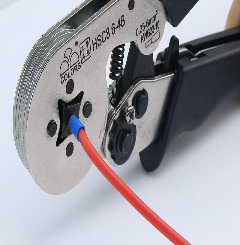 100PCS E2508 E2510 E2512 E2518 Izolacija cijevi Izolirani terminali 2,5 MM2 Konektor kabelske žice Izolacijski stezaljki