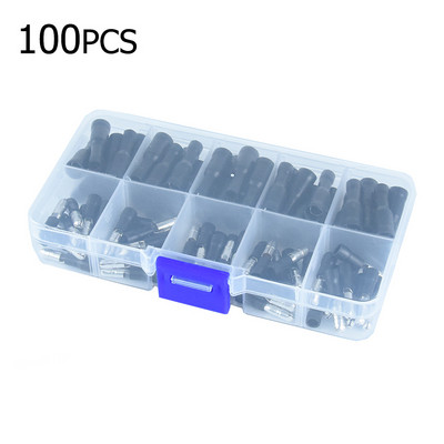Badu.bg 100PCS женски и мъжки клеми за клеми за клеми Комплект ...