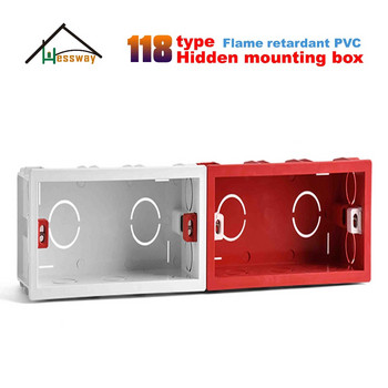 Забавител на горенето Регулируема задна кутия за стенен контакт 118 тип