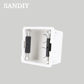 Kastes remonta rīks Elektriķis Sienas stiprinājuma slēdzis Secret Stash Kasešu remontētājs Atbalsta stieņa izolācijas plastmasas viegls tērauds 118 modelis