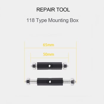 Εργαλείο επισκευής κουτιού Ηλεκτρολόγος Διακόπτης επιτοίχιας βάσης Secret Stash Επισκευαστής κασέτας επισκευαστής μονωτική ράβδος στήριξης πλαστικό ήπιο χάλυβα 118 μοντέλο