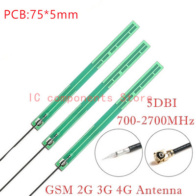 5PCS 2.4Ghz 4G 5G WIFI Interna antena FPC PCB 5dBi 8dBi IPX IPEX konektor Lemljenje Omni Buletooth antena 3dBi IEEE b/g/n WLAN