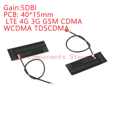 5PCS 2.4Ghz 4G 5G WIFI Interna antena FPC PCB 5dBi 8dBi IPX IPEX konektor Lemljenje Omni Buletooth antena 3dBi IEEE b/g/n WLAN