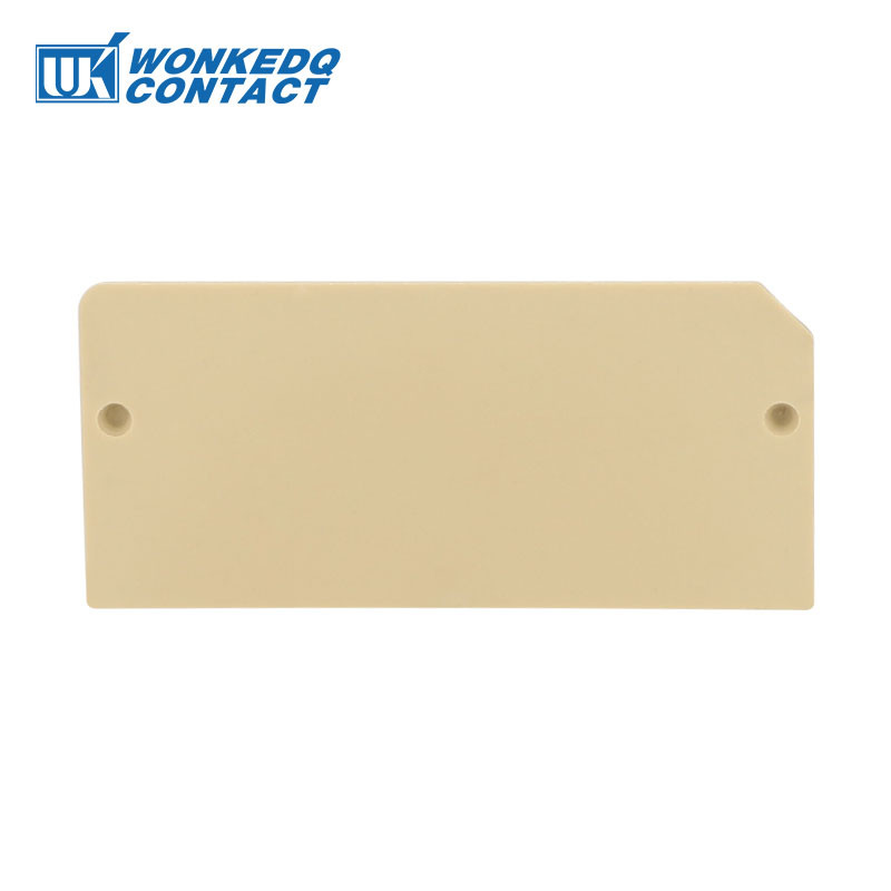 100 gab AP ASK1 nodalījuma plāksne ASK 1/EN drošinātāju turētāja spaiļu blokam ASK1EN DIN sliedes savienotāja piederumi APASK1 gala vāks