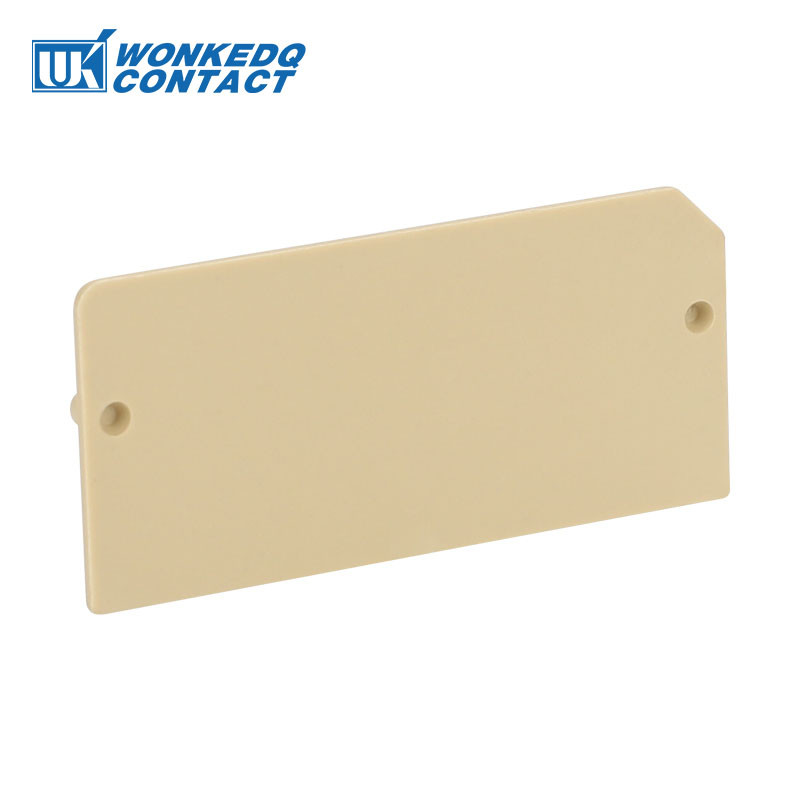 100 gab AP ASK1 nodalījuma plāksne ASK 1/EN drošinātāju turētāja spaiļu blokam ASK1EN DIN sliedes savienotāja piederumi APASK1 gala vāks