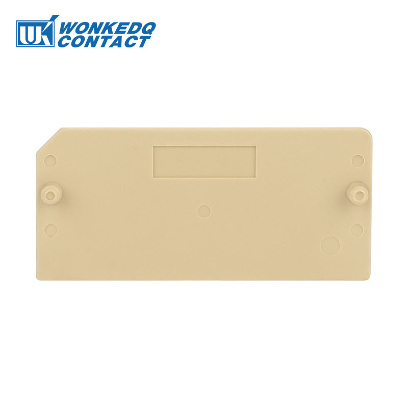 100 gab AP ASK1 nodalījuma plāksne ASK 1/EN drošinātāju turētāja spaiļu blokam ASK1EN DIN sliedes savienotāja piederumi APASK1 gala vāks