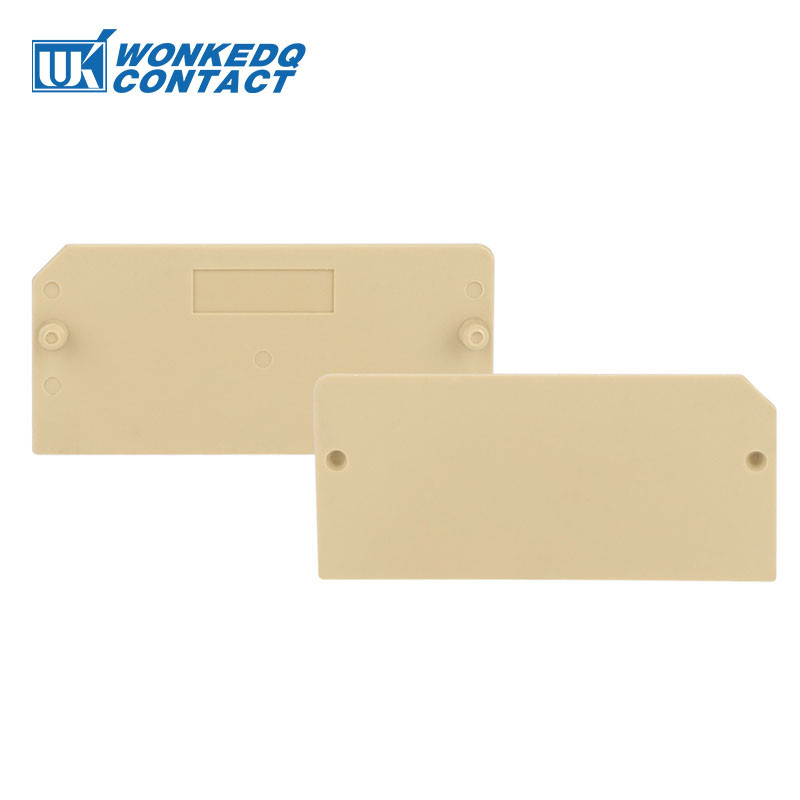 100 gab AP ASK1 nodalījuma plāksne ASK 1/EN drošinātāju turētāja spaiļu blokam ASK1EN DIN sliedes savienotāja piederumi APASK1 gala vāks