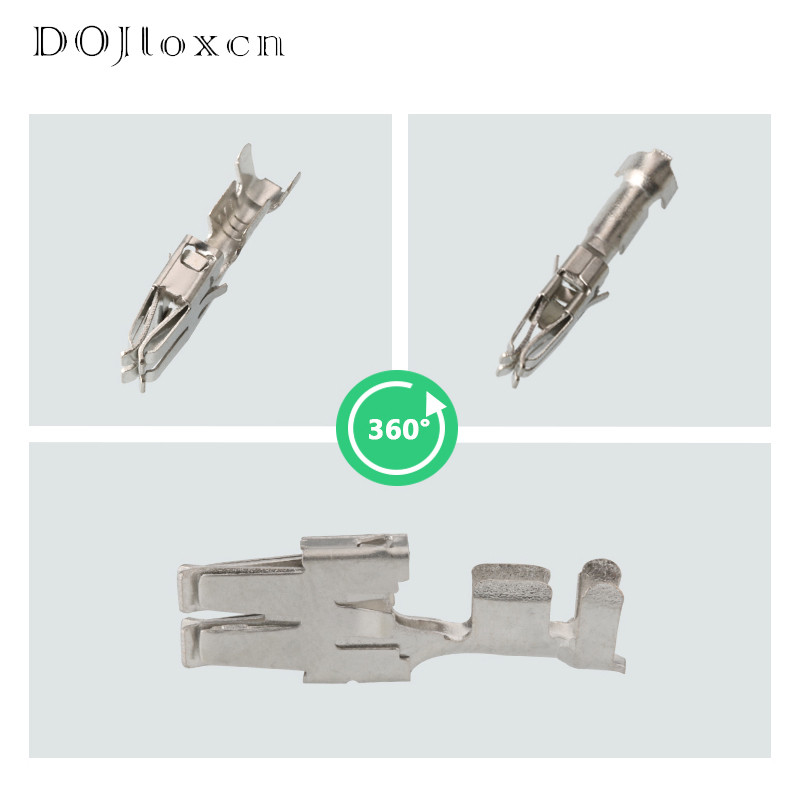 20/50/100/200 db Tyco 6,3 mm-es autós autós toldások huzalterminál 926965-1 nem szigetelt női krimpelő sorkapocs DJ6218B-E6.3B