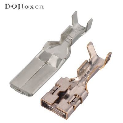 20/50/100/200/Pcs 9,5mm KET Automotive Wire Copper Terminal Auto Cable Connector Αρσενικό θηλυκό καρφίτσες σύνδεσης ST741394-3 G257