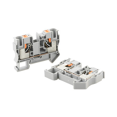 5 τεμ. Din Rail Terminal Block Conductor PT-10 Connectors Push In Spring Αβιδωτή τροφοδοσία μέσω του συνδετήρα καλωδίου μπλοκ Terminak