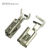 20/50/100/200 kom 6,3 mm automatsko ožičenje, ženski terminal, pokositreni bakar, veliki kvadratni terminal, utičnica 1241414-1/1241416-1