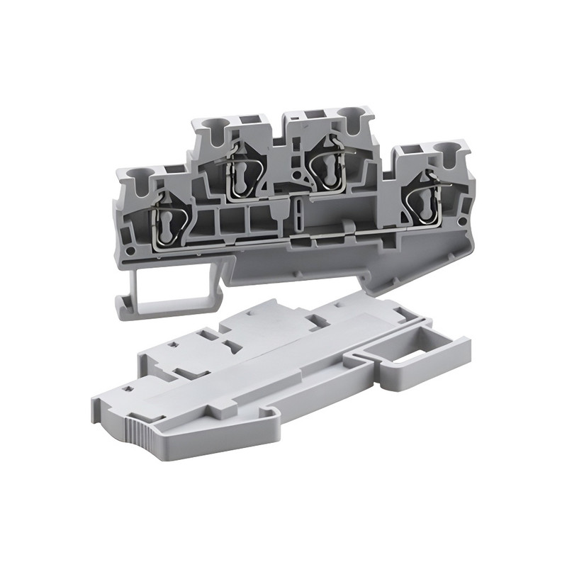 5 komada steznog bloka za DIN tračnicu STTB-4 električni konektori dvoslojni opružni konektor konektor žica vodiči