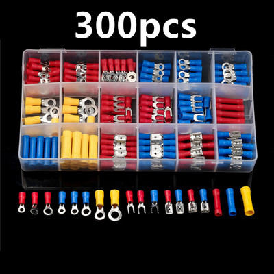 480/330/280/140 kom Razni lopatičasti terminali Prstenaste ušice za vilice Prešani čeoni konektor Komplet konektora kabela izolirane električne žice