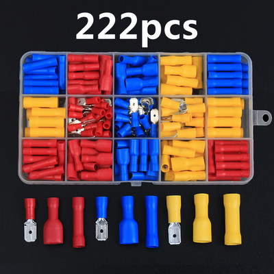 480/330/280/140 kom Razni lopatičasti terminali Prstenaste ušice za vilice Prešani čeoni konektor Komplet konektora kabela izolirane električne žice