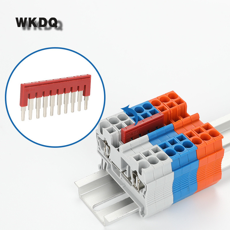 20Gb FBS10-3.5 vadu savienotāji 10/3/5 tapas PT1.5 DIN spaiļu bloka piederumiem PT 1.5 džemperis, spraudnis tilts FBS 10-3.5