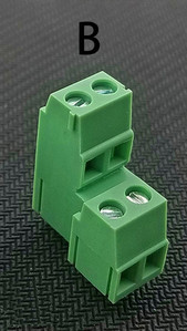 20 buc. 128A/B-3.5/3.81/5.0/5.08mm 2Pin 3Pin dublu rând PCB conector bloc terminal cu șurub