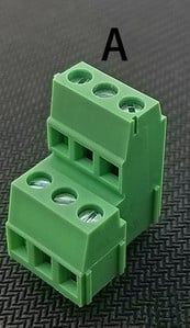 20 buc. 128A/B-3.5/3.81/5.0/5.08mm 2Pin 3Pin dublu rând PCB conector bloc terminal cu șurub