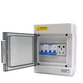 1 gab Ūdensizturīgs 4/6/9/12/18/24 ķēdes sadales kārba gaisa slēdža kārba PZ30 plastmasas apgaismojuma slēdža vadu kaste