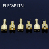 6,3 mm ženski priključci za stezanje, lopatasti priključak za automobile