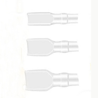 50 PC 2,2 mm 2,8 mm 4,8 mm 6,3 mm vīrišķā lāpstas gofrēšanas spailes, elektriskās izolācijas uzmavas, vadu aptinuma savienotājs 0,5–1,5 mm2