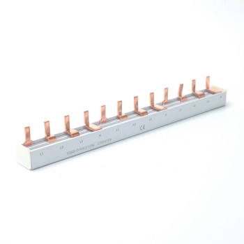 4P Pin / U τύπου 12 τρόπων Χάλκινος δίαυλος για Κουτί διανομής Διακόπτης MCB Connector Breaker Combing